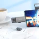 Кардрідер Hoco HB39 USB/Type-C 3.0 high-speed card reader Metal Gray (6942007604819) - зображення 8