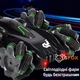Машинка перевертыш на радиоуправлении JZL RC stunt drift car трюковая вездеход, вращение 360° black - изображение 4