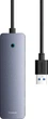 USB-хаб Baseus UltraJoy Series 4-Port HUB Lite 50cm Space Grey (USBA to USB3.0 x 4+Type-C5V) (B0005280B811-01) - зображення 2