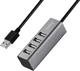 USB-хаб Hoco HB1 4USB Line machine Tarnish (6957531038139) - изображение 1