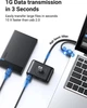 USB-хаб Ugreen CR113 USB 3.0 Hub 1 м Black (UGR-20291) - изображение 2