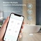 Умный датчик протечки воды Z-R-2032-W, ZigBee 3.0, батарейка CR2032 (Smart Life, Tuya) круглый, White - изображение 5