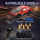 Машинка для дрифта на радиоуправлении 4WD полноприводная гоночная модель со сменными колесами и светящимися фарами аккумуляторная - изображение 2