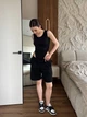 Костюм женский шорты+акцентный боди черного цвета 38435 42/44 - изображение 3