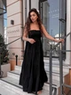 Сарафан женский макси с широкой юбкой черного цвета 38450 One Size - изображение 4