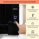 Масляный радиатор oneConcept Wallander 800 Вт (10033101) - изображение 7