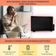 Масляный радиатор oneConcept Wallander 800 Вт (10033101) - изображение 8
