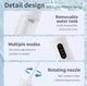 Портативный ирригатор для ротовой полости Oral Irrigator 220 мл, 4 насадки, беспроводной water flosser, ирригатор для зубов - изображение 6