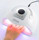 Профессиональная лампа для маникюра Nail Lamp SUN X 26 MAX 380W UV/LED для покрытия ногтей гель лаком, гелем белая - изображение 3
