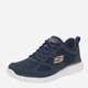 Чоловічі кросівки шкіряні Skechers 52635 NVOR 40 Темно-сині (199025530552) - зображення 2