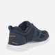 Buty sportowe męskie skórzane Skechers 52635 NVOR 43 Granatowe (199025530606) - obraz 4