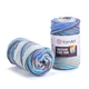 Шнур плетений YarnArt Macrame Cord VR 3mm градієнт небесний шоколад (№921) - зображення 1