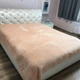 Покривало на диван кровать из микрофибры, Персиковое (F5-23) - изображение 2