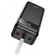 Портативный аккумулятор HOCO J86B Electric 60000mAh 22.5W Black (with table lamp) - изображение 4
