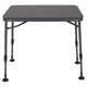 Стіл складаний Bo-Camp Logan 80x60 см, алюмінієвий каркас, до 30 кг, Grey (1404481) - изображение 2