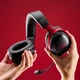Навушники HyperX Cloud III S Wireless/USB-A/USB-C Black/Red - зображення 7