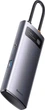 USB-хаб USB Type-C Baseus Metal Gleam Multi-functional 4-in-1 (PD, USB) (WKWG070013) Gray - изображение 4