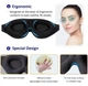 Маска для сна 3D из пены с эффектом памяти Черный - изображение 2
