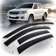 Дефлектори вікон вітровики HIC для Toyota Hilux 2004-2015 (T08) - зображення 1