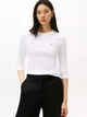 Лонгслив длинный женский Tommy Hilfiger 485786370 M Белый (1159863081) - изображение 1