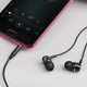 Навушники Borofone BM36 Acura Universal earphones with mic, Black - зображення 4
