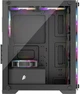 1stPlayer X2-M-BK-4F1-PS-600FK 600W Black with window (X2-M-BK-4F1-PS-600FK-EU) - изображение 5