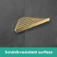 Полка для ванной HANSGROHE AddStoris 41741990 угловая золотая - изображение 4