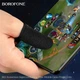Напальчник ігровий Borofone BG1 Superconducting fiber mobile game finger cots Carbon Fiber (6931474750358) - зображення 6