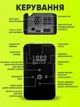 Авто компресор бездротовий портативний 5в1 з функцією Powerbank 6000 mAh 10.3 Bar автомобільний насос для коліс машини шин - зображення 11