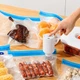 Вакуумні пакети для харчових продуктів з клапаном та застібкою з електричним насосом KITUA 36 шт - зображення 4