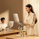 Підставка для ноутбука RTAKO RS-CP75D 3-Level Rotation Laptop Stand Silver (6930539537293) - зображення 3