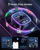 FM-трансмиттер автомобильный LENCENT T25 Bluetooth 5.0, USB зарядка, MP3 плеер - изображение 6