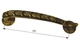 Ручка тягнуча RDA Antique Collection G1078 матова латунь (27621) 10211 - изображение 2