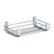 Поличка-сітка одинарна "Colombo", хромована, 20x5 см 783 - зображення 1