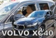 Дефлектори вікон (вітровики) Volvo XC40 2018+ (вставні, кт - 4шт) Heko - зображення 2