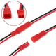 Комплект JST sm Connector 2pin (2 jack) з кабелем тато + мама - изображение 2