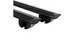 Багажник на рейлінги для SUZUKI Grand Vitara SUV 1998-2004 Amos Futura Wind Black (Dynamic) 1.2 - зображення 3