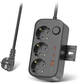 Мережевий фільтр Ultra PB70312 3 розетки 1 USB-А 2 USB-C 2.5 м - зображення 2