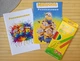 Раскраска Посіпаки Minions А5 набір 2 шт + олівці (28803) - зображення 1