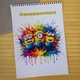 Раскраска Посіпаки Minions А4 (28764) - зображення 1