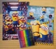 Раскраска Посіпаки Minions А4 набір 2 шт + фломастери (28814) - зображення 1