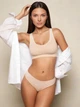 Набір жіночих трусиків ELYSIA Bamboo Soft 3 шт сліпи бамбукова віскоза чорний/білий/бежевий M - зображення 6
