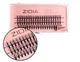 Ресницы накладные пучковые Zidia Cluster Lashes 16D KIM C 0.10 (3 ленты, размер 12 мм) - изображение 1