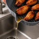 Силиконовая форма для аэрогриля с ручками и выемками для слива жидкости, квадратная, с антипригарным покрытием, 19х23х18х6 см, серый (136651709) - изображение 3