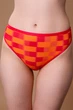 Трусики слип Brabrabra 1(XS) Розовая клетка (147669) - изображение 1