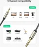 Аудиокабель Ugreen AV127 3.5 мм Male to 6.35 мм Male, TRS Stereo Audio Cable, nylon braid, 2 м Gray (UGR-10628) - изображение 6