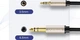 Аудиокабель Ugreen AV127 3.5 мм Male to 6.35 мм Male, TRS Stereo Audio Cable, nylon braid, 5 м Gray (UGR-10630) - изображение 4