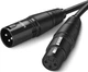 Аудіокабель Ugreen AV130 Cannon Male to Female Microphone Extension Audio Cable 1 м Black (UGR-20708) - зображення 1