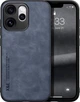 Кожаный чехол XnE OPPO Reno15 F с металлической вставкой Blue (44949-28) - изображение 2