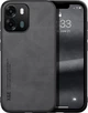 Кожаный чехол XnE OPPO A6x с металлической вставкой Black (44413-2B) - изображение 2